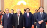 Tổng Bí thư Nguyễn Phú Trọng dự Hội nghị Chính phủ với các địa phương
