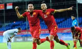 U23 Việt Nam đang là đội có hàng công lợi hại nhất tại SEA Games 28. Ảnh: Zing