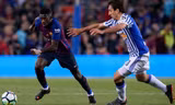 Ousmane Dembele bất ngờ dính chấn thương nặng.