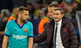 HLV Ernesto Valverde xác nhận chấn thương của Jordi Alba.