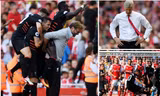 HLV Wenger thất vọng khi các học trò thua ngược Liverpool.