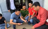 Súng, lựu đạn thu giữ tại nhà ở của Thắng