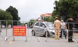 Một chốt kiểm soát dịch ở tỉnh Bắc Giang