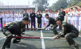 Bí thư T.Ư Đoàn chúc Tết những người lính cận vệ Lăng Bác