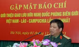 Bộ trưởng Quốc phòng ba nước Đông Dương cùng gặp mặt trên biên giới