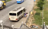 Đón trả khách ngay tại cầu vượt Suối Tiên