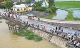 Ninh Bình: Lệnh khẩn cấp di dân xả lũ