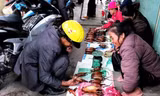 Chợ chuột đồng Cổ Dũng. Ảnh: Giang Chinh