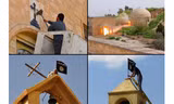 IS phá hủy một tu viện tại Syria, bắt giữ hàng trăm con tin