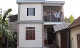 Một ngôi nhà chống lũ từ dự án. Ảnh: NCL. 