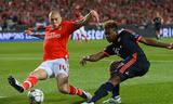 Trong năm năm chơi bóng ở Benfica, Lindelof thường xuyên dự Champions League, kinh nghiệm hứa hẹn bổ ích khi anh cùng Man Utd trở lại sân chơi này mùa tới. Ảnh: AFP.