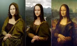Bức họa "Mona Lisa" được dựng lại theo phong cách ảnh hiện thực. Ảnh: Tim Steward.
