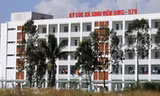 Khu vực ký túc xá DMC 579, nơi 2 nạn nhân chết vào đầu ngày lễ tình nhân