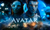 Nữ diễn viên Zoe Saldana trong vai Neytiri và nam diễn viên Sam Worthington trong vai Jake Sully trong phần 1 của "Avatar".