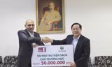 Tài trợ thư viện sách cho trường học ở Vị Xuyên
