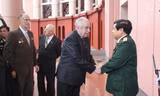 Bộ trưởng Phùng Quang Thanh tiếp đón đoàn Cựu chiến binh Nga và Belarus