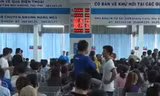 'Cò' vé tàu Tết ga Sài Gòn vẫn ngang nhiên hoạt động