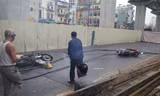 Hiện trường vụ tai nạn. Ảnh: Thanh Hà.