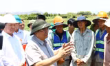 Thủ tướng Phạm Minh Chính kiểm tra công tác ứng phó với hạn hán ở Ninh Thuận