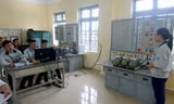 Dù dang nghỉ hè, các trường nghề cả nước vẫn tập trung chạy nước rút chuẩn bị cho Hội giảng nhà giáo giáo dục nghề nghiệp toàn quốc 2018. Ảnh: L.H.V