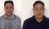 Nguyễn Văn An (trái ảnh) và Trần Văn Khang tại cơ quan điều tra