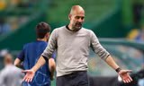 HLV Pep Guardiola thất vọng với kết quả trận đấu ảnh: GETTY IMAGES 