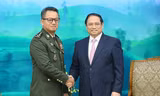 Thủ tướng Phạm Minh Chính tiếp Phó Thủ tướng, Bộ trưởng Quốc phòng Campuchia