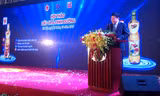 PGS.TS Lê Danh Tuyên - Viện trưởng Viện dinh dưỡng phát biểu tại Hội thảo.