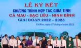 Tình nghĩa Cà Mau – Ninh Bình luôn bền vững như dãy Trường Sơn, dạt dào như sóng biển
