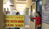 Khu cách ly tại BVĐK tỉnh Bình Định. Ảnh Trương Định