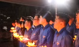 Tri ân các anh hùng liệt sỹ tại Khu di tích lịch sử Quốc gia Truông Bồn
