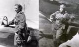 Lydia Litvyak bên cạnh chiếc Yak-1 của mình. Ảnh: War History.