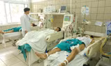 Các bệnh nhân đang điều trị tại bệnh viện.