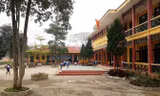Trường Tiểu học và THCS Yên Lễ. Ảnh: Hoàng Lam.