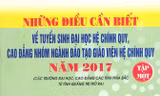 Toàn cảnh tuyển sinh ĐH,CĐ năm 2017