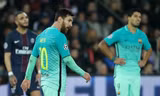 Barca nhận thất bại gây sốc khi họ là ứng viên số một cho chức vô địch trước vòng 1/8. Ảnh: Reuters.