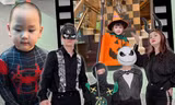 Halloween 2022: Con trai Đàm Vĩnh Hưng cosplay phù thủy, Harry - Hayden hóa Người nhện