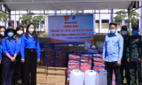 Tuổi trẻ An Giang hỗ trợ tỉnh Tà Keo (Campuchia) phòng dịch COVID - 19