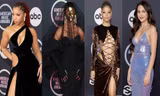 AMAs: Cardi B đeo mặt nạ vàng, dàn mỹ nhân diện váy cắt xẻ ‘bỏng mắt’