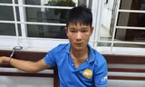 Nguyễn Đại Chung tại cơ quan công an.
