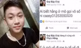 Phạm Văn Quý và những dòng thông tin đăng tìm nạn nhân