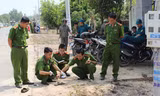 Cơ quan công an khám nghiệm hiện trường