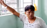 Vạn bị bắt trong sáng nay. Ảnh: Nguyệt Triều