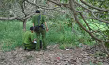 Công an khám nghiệm hiện trường