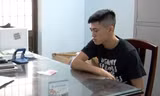 Nguyễn Ngọc Gia Bảo tại cơ quan công an