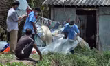 Thi thể bà Phận được phát hiện trong tình trạng đang phân huỷ. Ảnh: Dân Việt