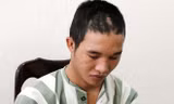 Hào Anh tại trại tạm giam ở thị trấn Thạnh Mỹ, huyện Đơn Dương (Lâm Đồng). Ảnh: Nhật Tân