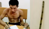 Tên Nguyễn Đình Tứ tại cơ quan điều tra và chiếc đòn gánh mà Tứ dùng đánh chết bà nội