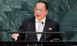 Bộ trưởng Ngoại giao Triều Tiên Ri Yong Ho. Ảnh: Getty Images