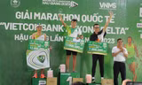Hoàng Nguyên Thanh, Lê Thị Tuyết về nhất Mekong Delta Marathon